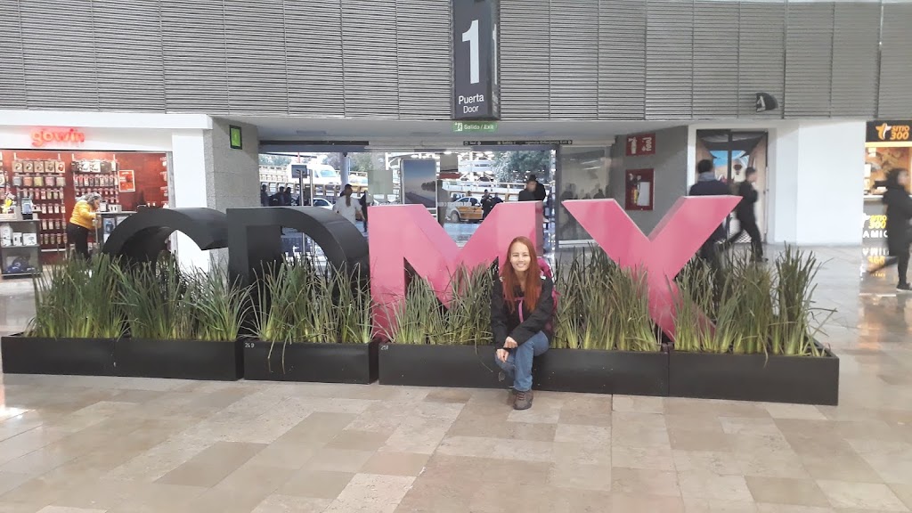 Aeroporto Internacional Benito Juarez - Cidade do México Fonte: Tamara Rumo ao Porto