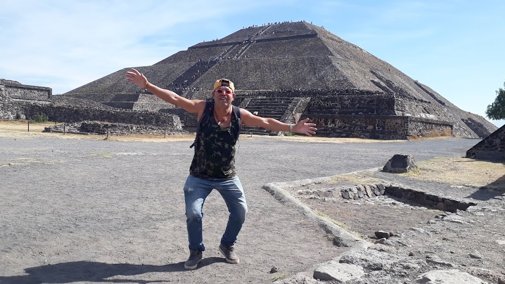 Zona Arqueológica Teotihuacán - Cidade do México Fonte: Tamara Rumo ao Porto