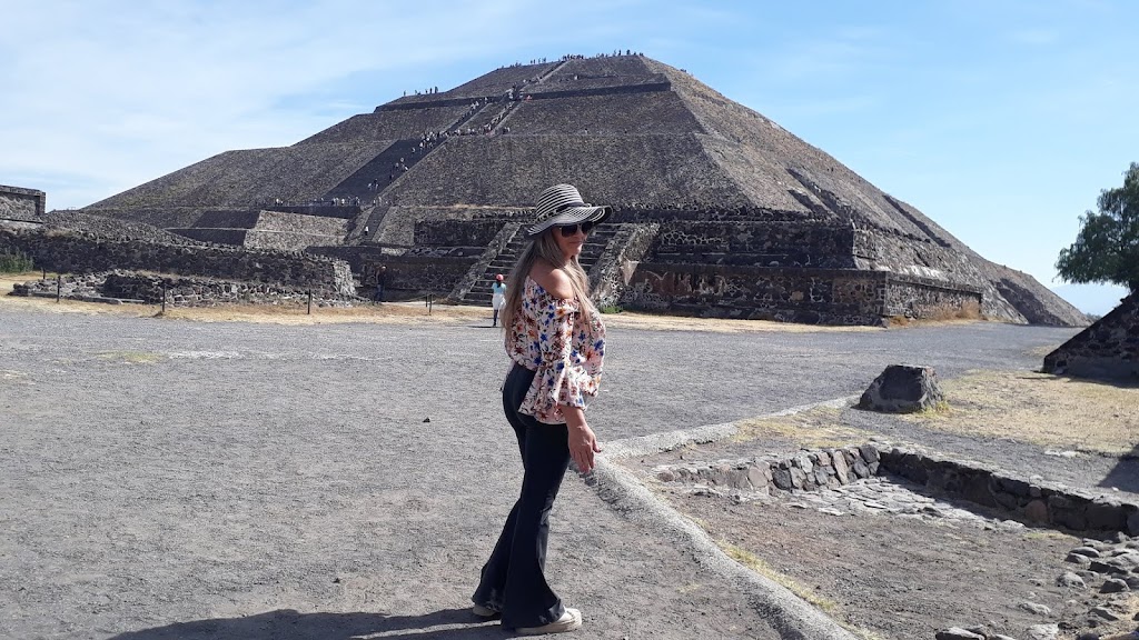 Zona Arqueológica Teotihuacán - Cidade do México Fonte: Tamara Rumo ao Porto