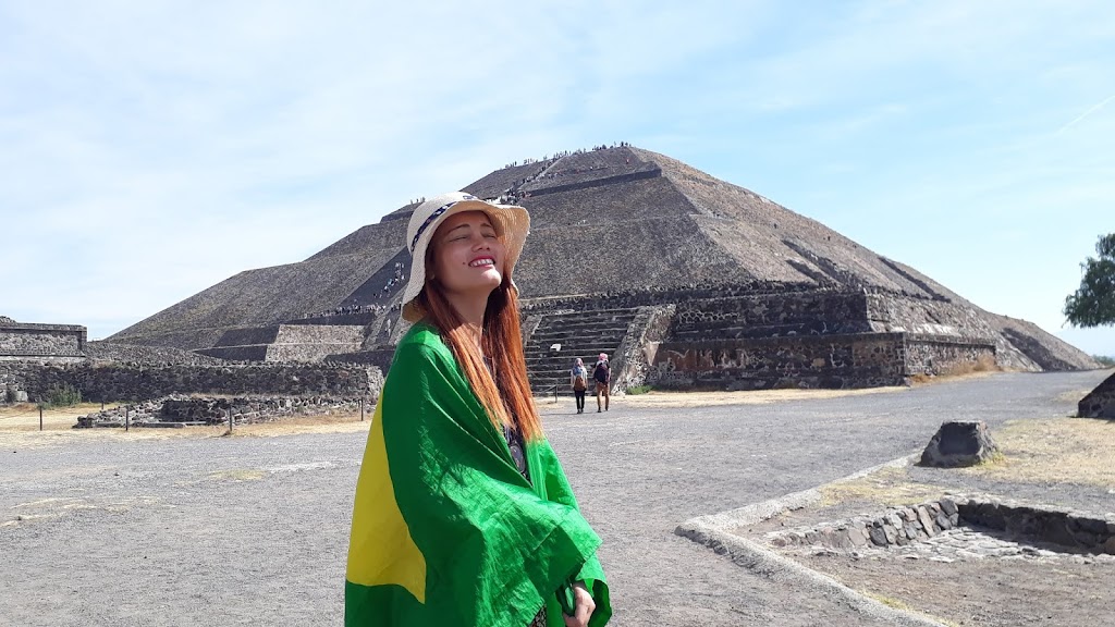 Zona Arqueológica Teotihuacán - Cidade do México Fonte: Tamara Rumo ao Porto