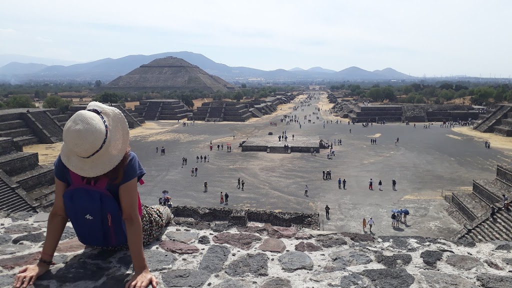 Zona Arqueológica Teotihuacán - Cidade do México Fonte: Tamara Rumo ao Porto