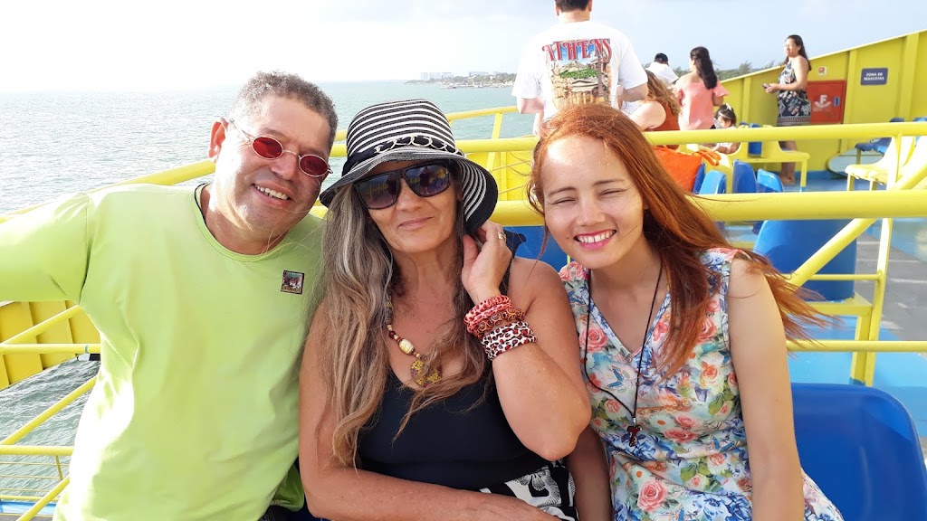 Ferry boat para Ilhas das Mulheres Fonte: Tamara Rumo ao Porto