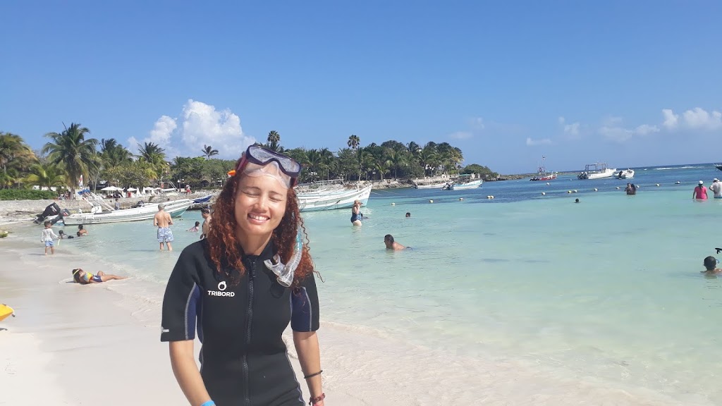 Akumal - praia das tartarugas Fonte: Tamara Rumo ao Porto