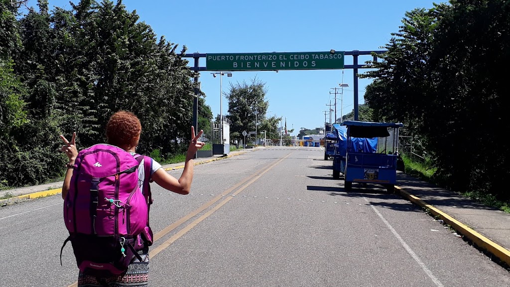 Fronteira Guatemala com México Fonte: Tamara Rumo ao Porto