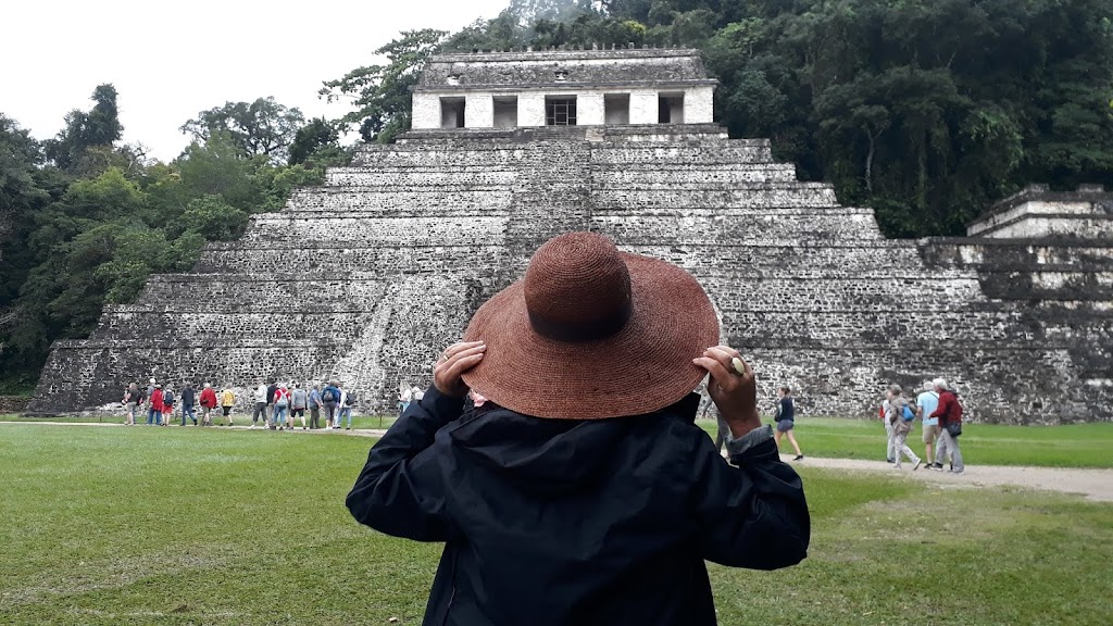 Palenque - zona arqueológica Fonte: Tamara Rumo ao Porto