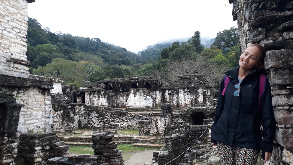 Palenque - zona arqueológica Fonte: Tamara Rumo ao Porto