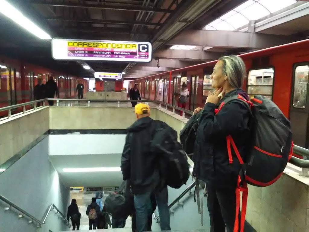 Metro da Cidade do Mexico Fonte: Tamara Rumo ao Porto