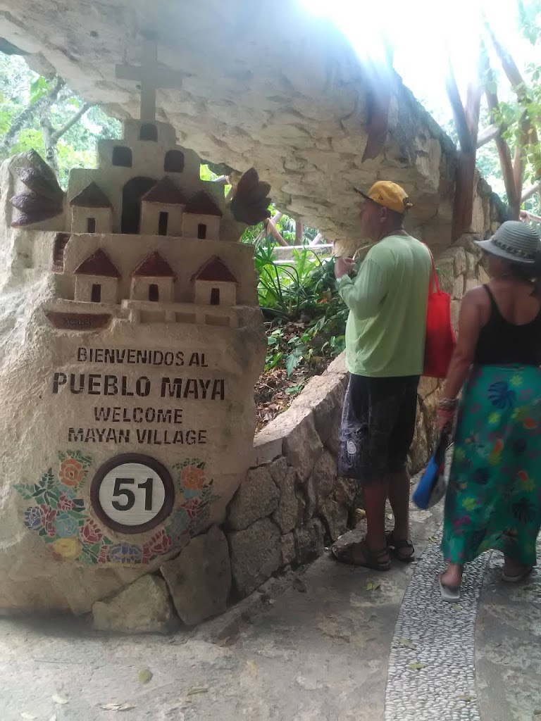 Xcaret - povo maia Fonte: Tamara Rumo ao Porto