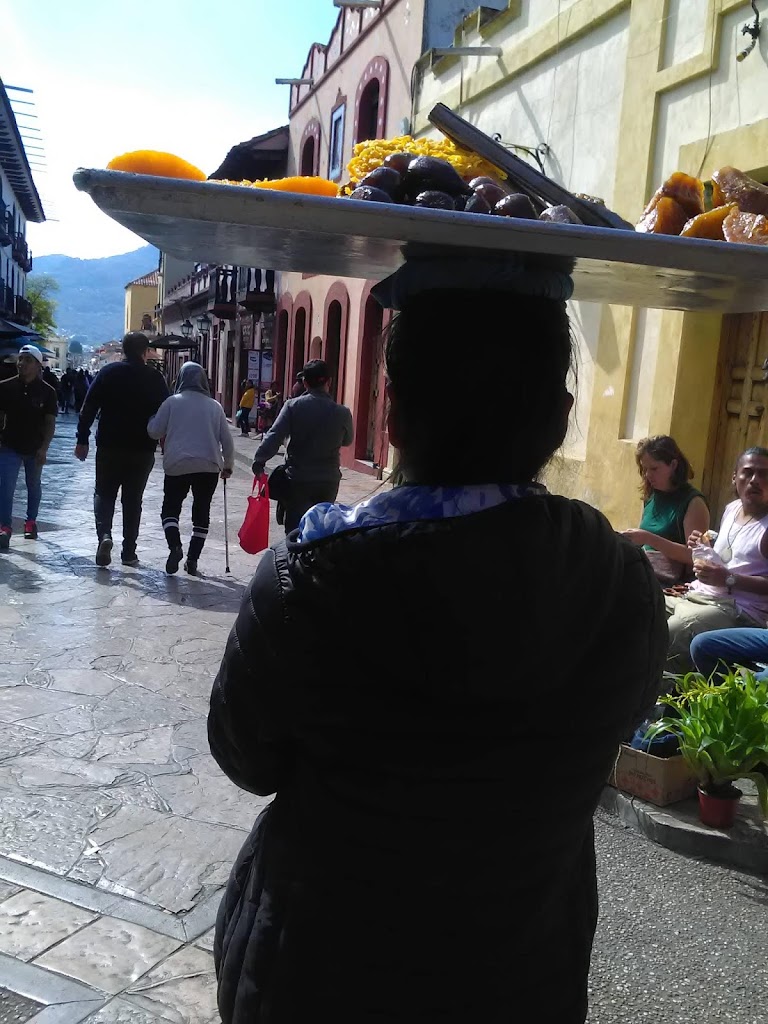 San Cristobal de las casas - frutas cristalizadas Fonte: Tamara Rumo ao Porto