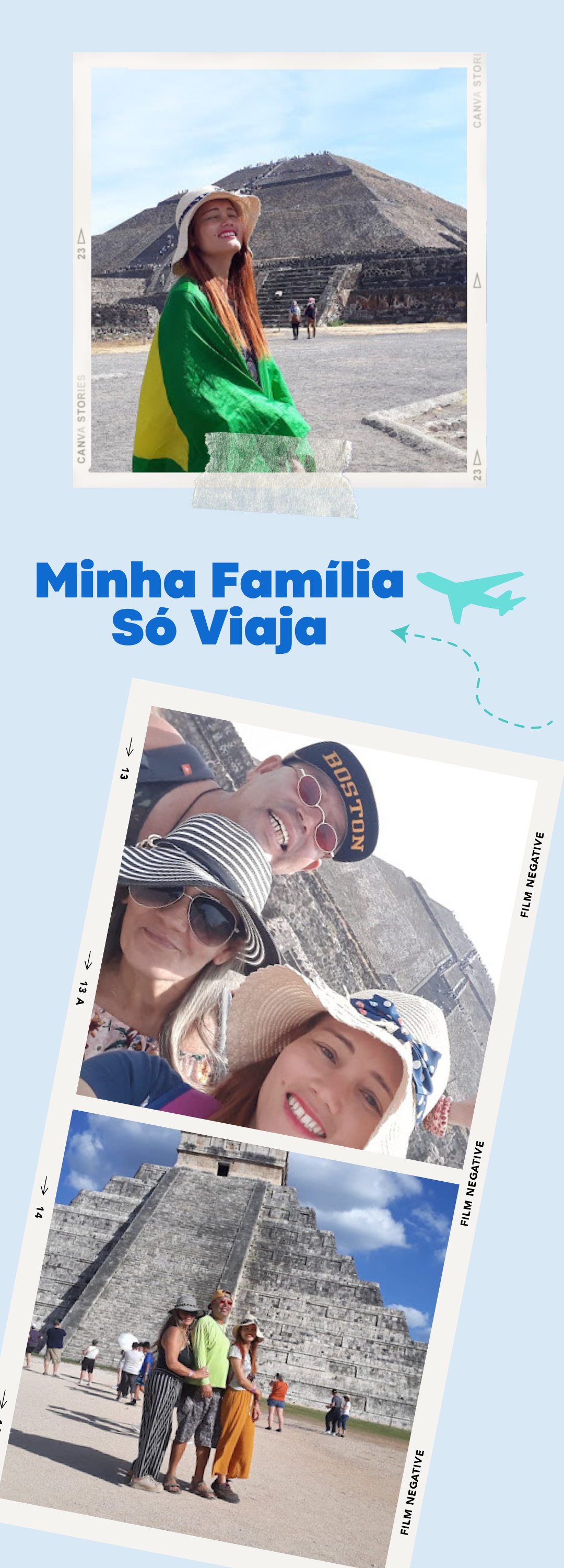 minha familia só viaja