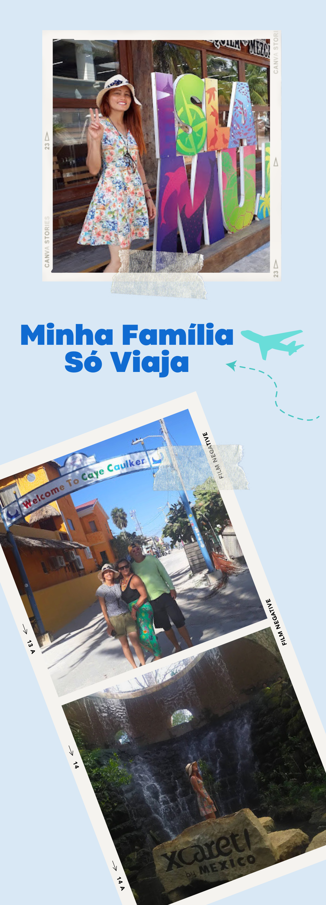 minha familia só viaja
